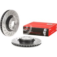Brembo Front Vented Brake Disc Coated - 344mm Diameter | 09.B746.61 | GSF Car Parts
