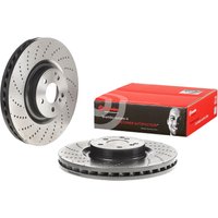 Brembo Front Vented Brake Disc - 360mm Diameter | 09.B769.51 | GSF Car Parts