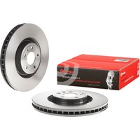 Brembo Audi A6 Allroad Front Vented Brake Disc Coated - 356mm Diameter | 09.B971.11 | GSF Car Parts