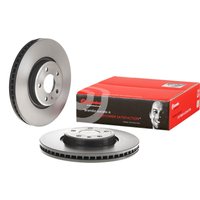 Brembo Audi A4 Allroad Front Vented Brake Disc Coated - 320mm Diameter | 09.B972.11 | GSF Car Parts