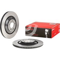 Brembo Volkswagen Phaeton Rear Vented Brake Disc Pair - 335mm Diameter | 09.C137.11 | GSF Car Parts