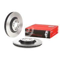 Brembo Land Rover Range Rover Evoque Front Vented Brake Disc Coated - 325mm Diameter | 09.C207.11 | GSF Car Parts