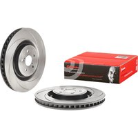 Front Rh Slotted Brake Disc Single Coated - 380mm Diameter Brembo