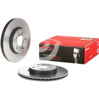 Brembo Mini Front Vented Brake Disc Pair Coated - 294mm Diameter | 09.C349.11 | GSF Car Parts