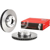 Front Two-part Brake Disc Single Coated - 348mm Diameter Brembo