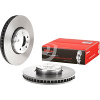 Brembo BMW 5 Series Front Left Hand Vented Brake Disc Coated - 348mm Diameter | 09.C405.13 | GSF Car Parts