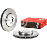 Brembo BMW 5 Series Front Left Hand Vented Brake Disc Coated - 374mm Diameter | 09.C407.13 | GSF Car Parts