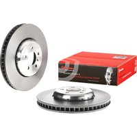Brembo BMW 6 Series Gran Coupe Front Right Hand Vented Brake Disc Coated - 374mm Diameter | 09.C408.13 | GSF Car Parts