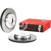 Brembo BMW 5 Series Front Vented Brake Disc Coated - 348mm Diameter | 09.C409.13 | GSF Car Parts