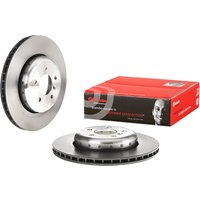 Rear Two-part Brake Disc Single Coated - 345mm Diameter Brembo