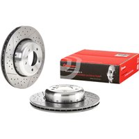 Brembo Front Vented Brake Disc Coated - 338mm Diameter | 09.C420.13 | GSF Car Parts