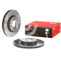 Brembo Ford Tourneo Courier Front Vented Brake Disc Pair Coated - 278mm Diameter | 09.C422.11 | GSF Car Parts