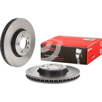 Brembo Land Rover Range Rover Front Vented Brake Disc - 349mm Diameter | 09.C514.11 | GSF Car Parts