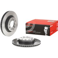 Brembo Front Vented Brake Disc Pair Coated - 266mm Diameter | 09.C657.11 | GSF Car Parts