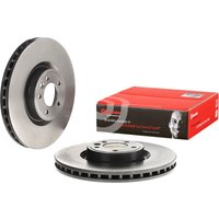 Brembo Land Rover Range Rover Front Brake Disc Single Coated R90 Approved | 09.C820.11 | GSF Car Parts