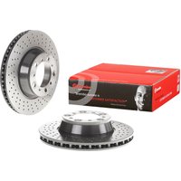 Brembo Porsche 911 (991) Rear Vented Brake Disc Coated - 330mm Diameter | 09.C878.11 | GSF Car Parts