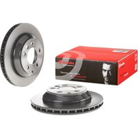 Brembo Porsche Cayenne Rear Vented Brake Disc Coated - 330mm Diameter | 09.C884.11 | GSF Car Parts