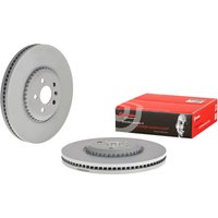 Front Brake Disc - 349mm Diameter Brembo Fits LAND ROVER RANGE ROVER EVOQUE (L551) 2.0 D150 4x4