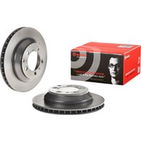 Brembo Porsche Cayenne Rear Brake Disc Pair Coated R90 Approved | 09.C988.21 | GSF Car Parts