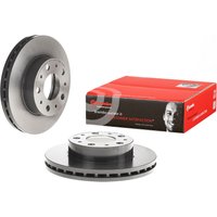 Brembo Citroen Relay Front Vented Brake Disc Coated - 300mm Diameter | 09.D018.11 | GSF Car Parts
