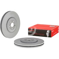 Front Brake Disc - 395mm Diameter Brembo Fits LAND ROVER RANGE ROVER VELAR (L560) 5.0 SCV8 4x4
