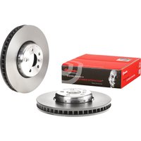 Brembo BMW 3 Series Front Left Hand Vented Brake Disc Coated - 348mm Diameter | 09.D094.13 | GSF Car Parts