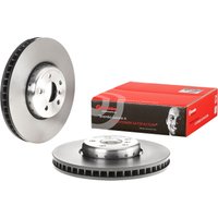 Brembo BMW 3 Series Front Right Hand Vented Brake Disc Coated - 348mm Diameter | 09.D095.13 | GSF Car Parts