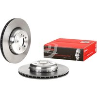 Brembo BMW 6 Series Gran Turismo Rear Vented Brake Disc Coated - 345mm Diameter | 09.D096.13 | GSF Car Parts