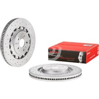 Brembo Audi TT Front Vented Brake Disc - 370mm Diameter | 09.D174.43 | GSF Car Parts