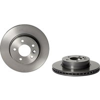 Front Vented Brake Disc Single Coated - 303mm Diameter Brembo
