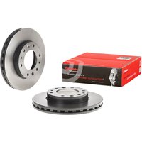 Front Vented Brake Disc Single Coated - 299mm Diameter Brembo