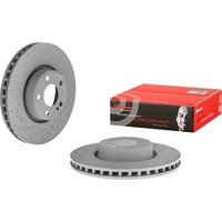 Brembo Mercedes-Benz C-Class Front Brake Disc Single Coated R90 Approved | 09.D527.23 | GSF Car Parts