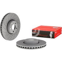 Brembo Mercedes-Benz C-Class Front Brake Disc Single Coated R90 Approved | 09.D529.23 | GSF Car Parts