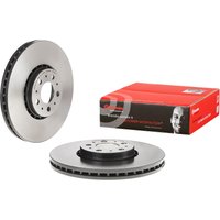 Front Vented Brake Disc Single Coated - 328mm Diameter Brembo