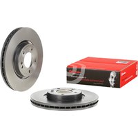 Front Brake Disc - 355mm Diameter Brembo Fits MERCEDES-BENZ G-CLASS (W463) G 350 d 4-matic (463.349)