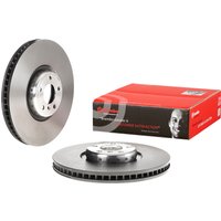 Front Lh Brake Disc - 395mm Diameter Brembo Fits BMW X5 (F15, F85) xDrive 50 i