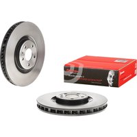 Front Rh Slotted Brake Disc Single Coated - 360mm Diameter Brembo