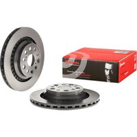 Rear Brake Disc - 335mm Diameter Brembo Fits LEXUS LS (_F5_) 500 (VXFA50_, VXFA50R)
