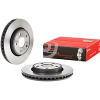 Brembo Dodge Durango Front Vented Brake Disc Coated - 330mm Diameter | 09.N234.11 | GSF Car Parts