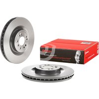 Brembo Front Vented Brake Disc Coated - 350mm Diameter | 09.R103.11 | GSF Car Parts