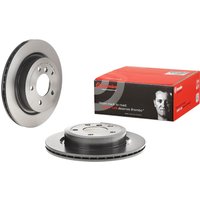 Brembo BMW Z4 Rear Vented Brake Disc Pair Coated - 300mm Diameter | 09.R121.11 | GSF Car Parts