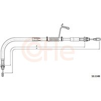 Hand Brake Cable Telco Fits: FORD TRANSIT CUSTOM