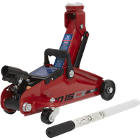 SEALEY Trolley Jack 1.5 Tonne Short Chassis | 1015CX | GSF Car Parts