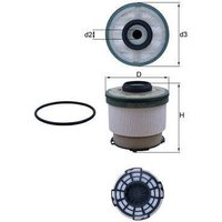 Fuel Filter - Element MAHLE Fits: FORD RANGER (TKE)