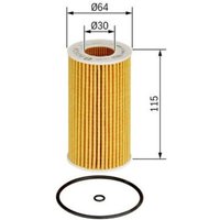 Bosch Vauxhall And Opel Zafira Oil Filter - Insert | 1457429157 | GSF Car Parts