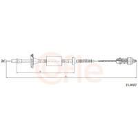 Clutch Cable Telco Fits: VOLKSWAGEN POLO