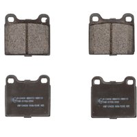 Brake Pad Set FEBI Fits: VOLVO 240