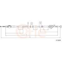 Hand Brake Cable Telco Fits: SUZUKI GRAND VITARA