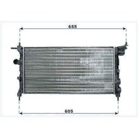 Ava Vauxhall And Opel Corsn Radiator | OLA2183 | GSF Car Parts