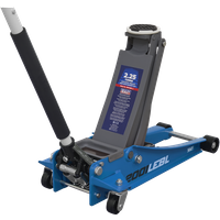 SEALEY Trolley Jack 2.25 Tonne Low Profile Rocket Lift Blue | 2001LEBL | GSF Car Parts